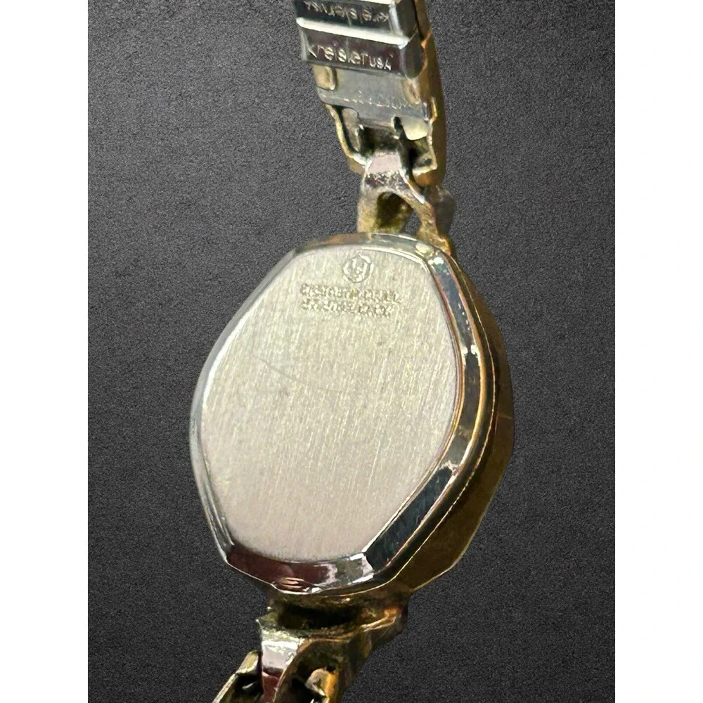 Vintage Waltham 17 Jewels Ladies Watch Cocktail Gold Tone For Parts Or Repair